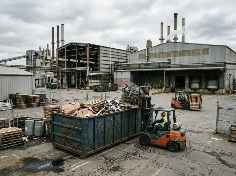 industrial-factory-scrap-conta-003 — frequently asked questions, Cheap Roll-off Dumpster Rentals in West Union, IA